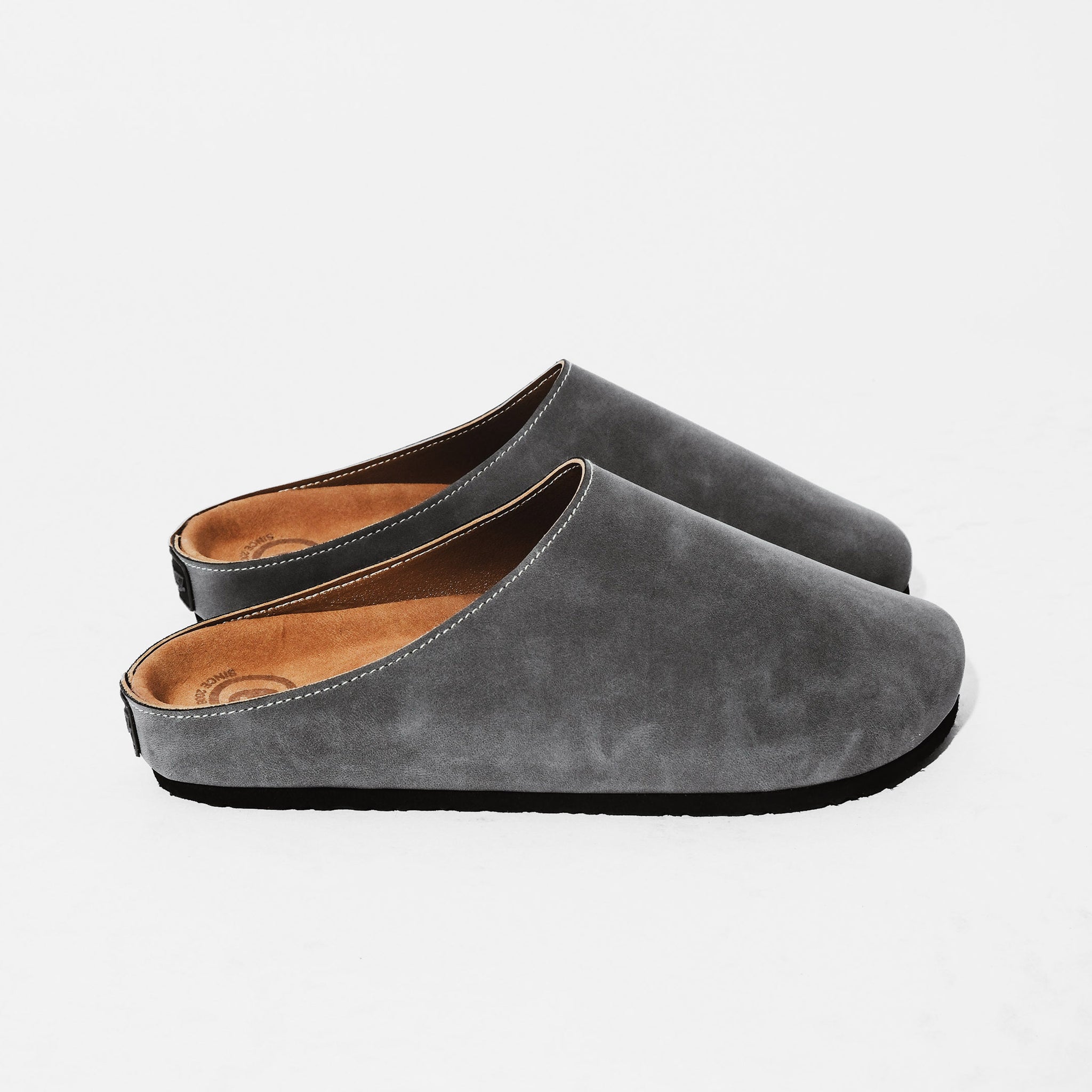 Dark Gray Mule