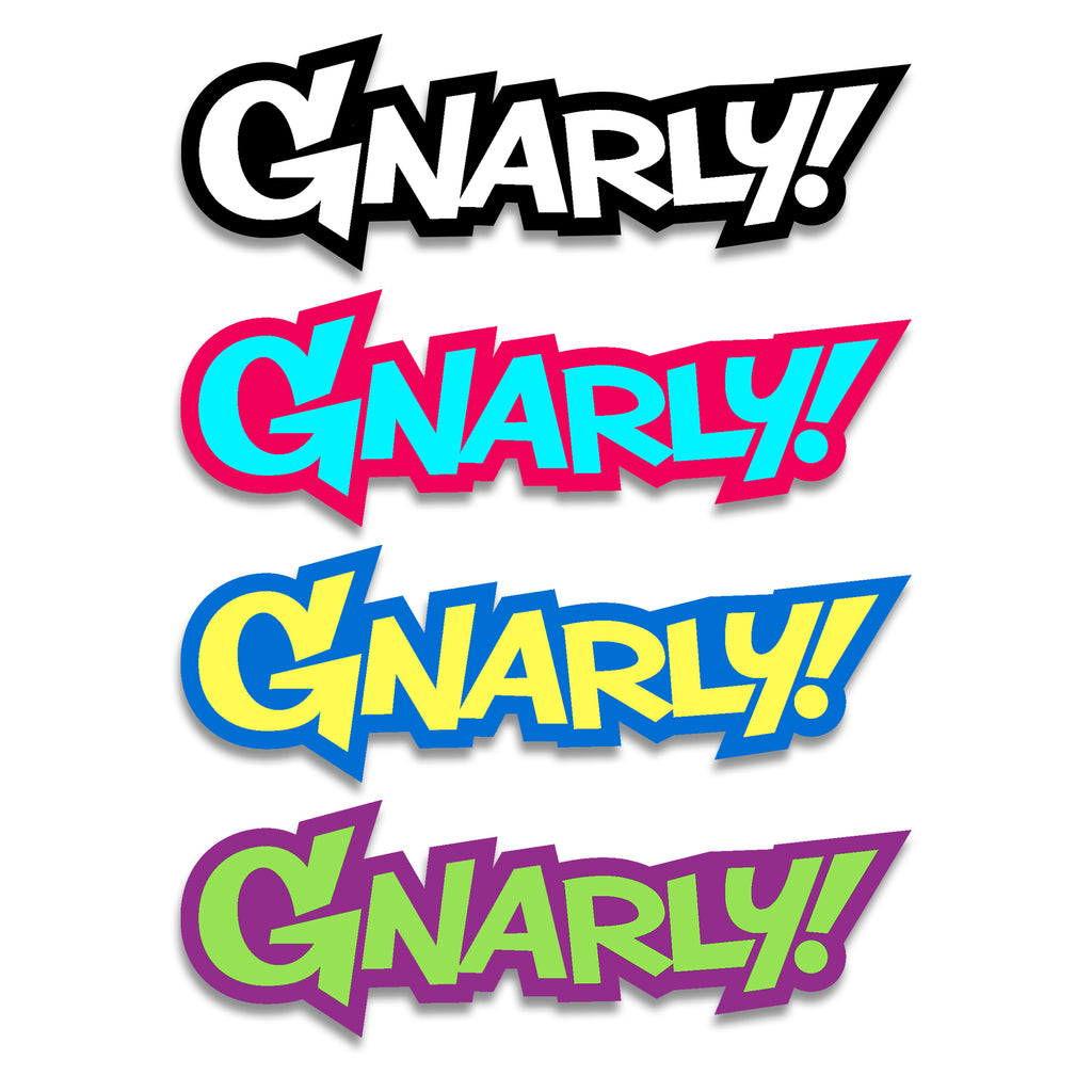 Knarly Sticker Hues Sticker Pack – Gnarly! Clothing